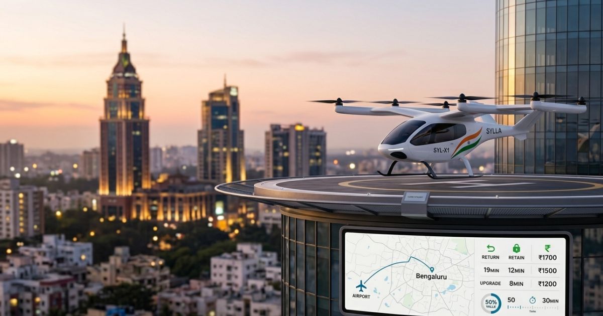 Bengaluru’s First Flying Taxi Trial