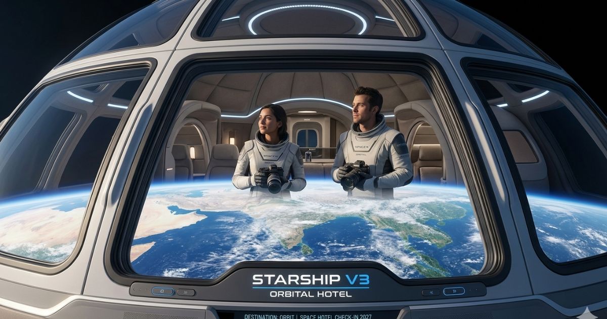 Starship Orbital Hotel