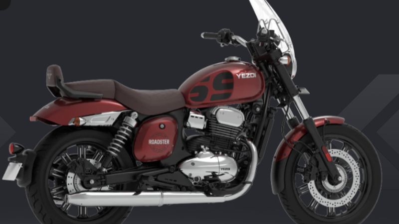 Yezdi Roadster Red Wolf