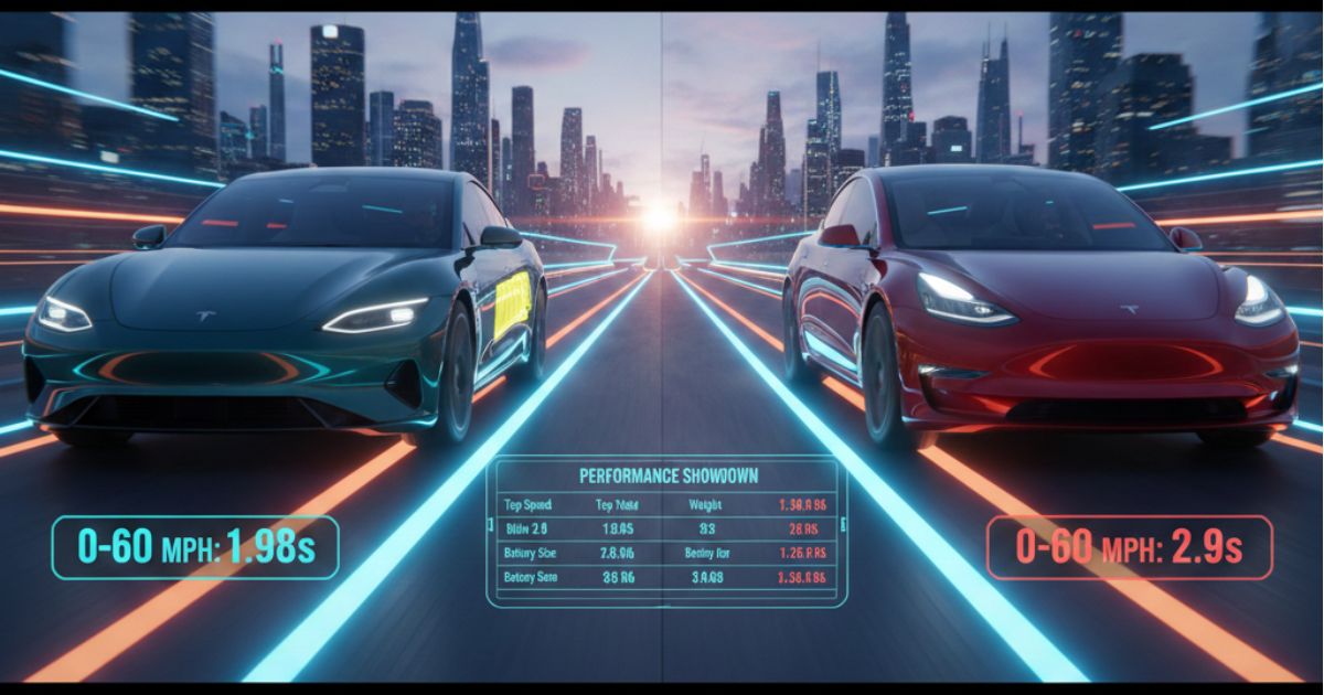 Xiaomi SU7 Ultra vs Tesla Model 3 Performance